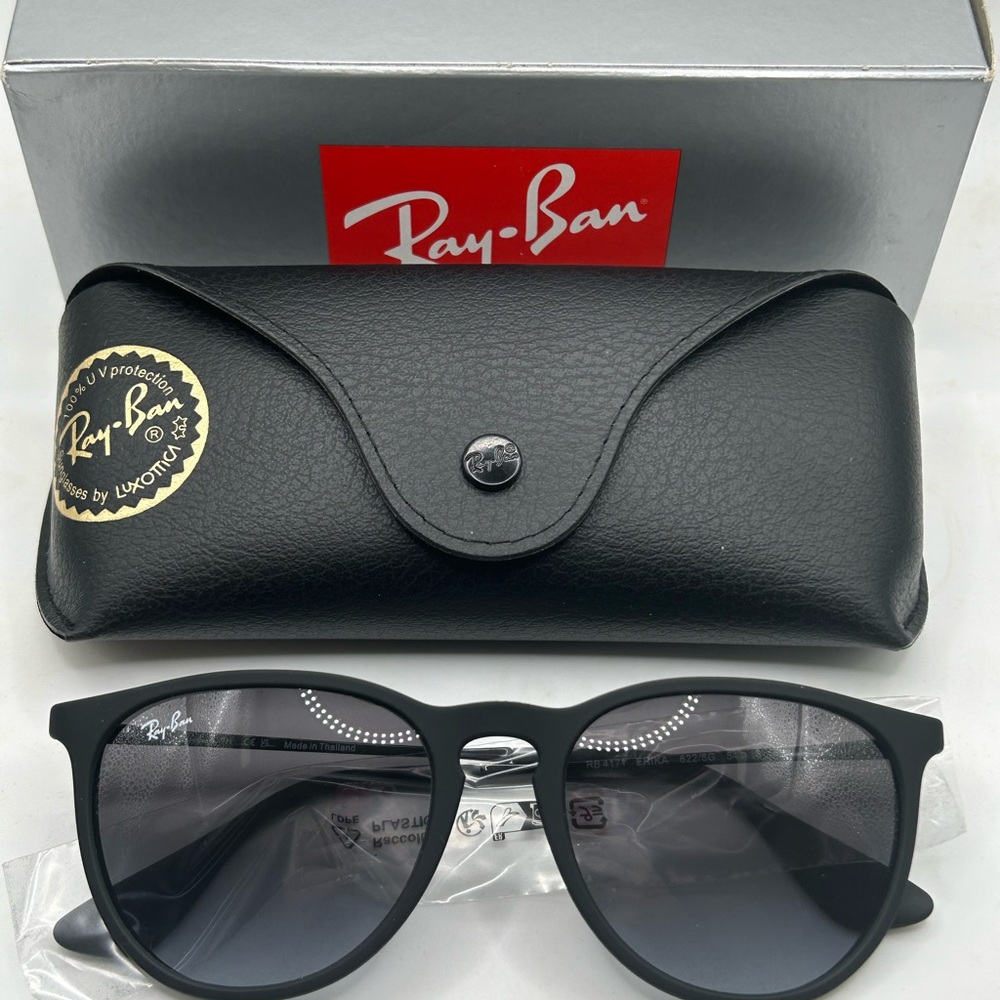NWT Ray-Ban ‘Erika’ Sunglasses with case & box